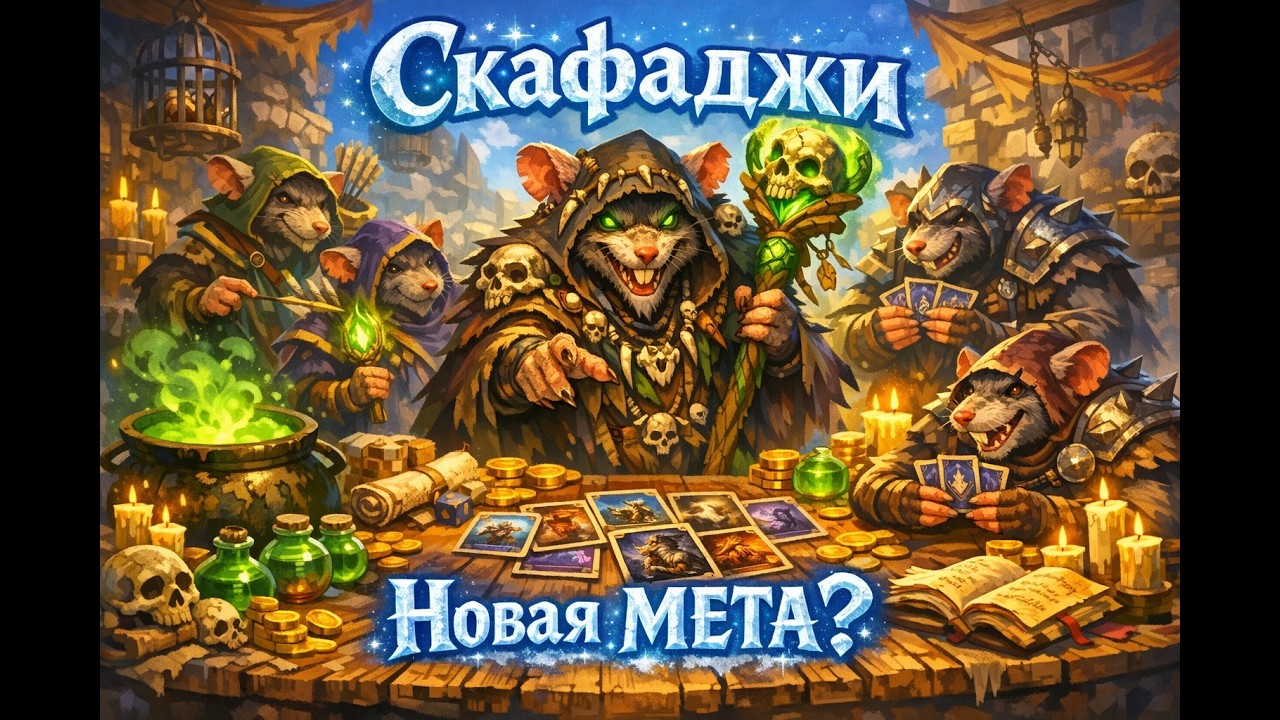 Скафаджи новая мета? попробуем зайти в зеленку?