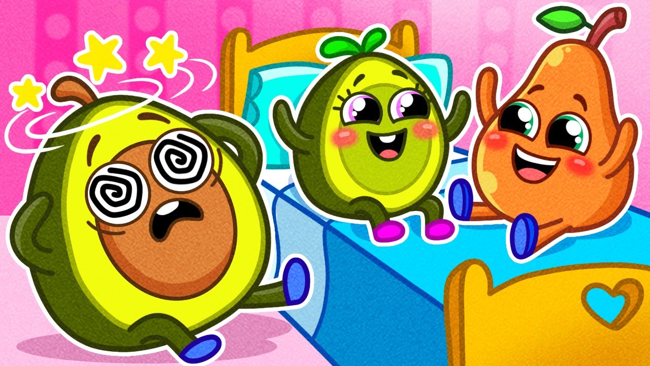 Avocado, Don't Fall From Bed🛏🥑 || Goodnight Story For Kids || VocaVoca Stories