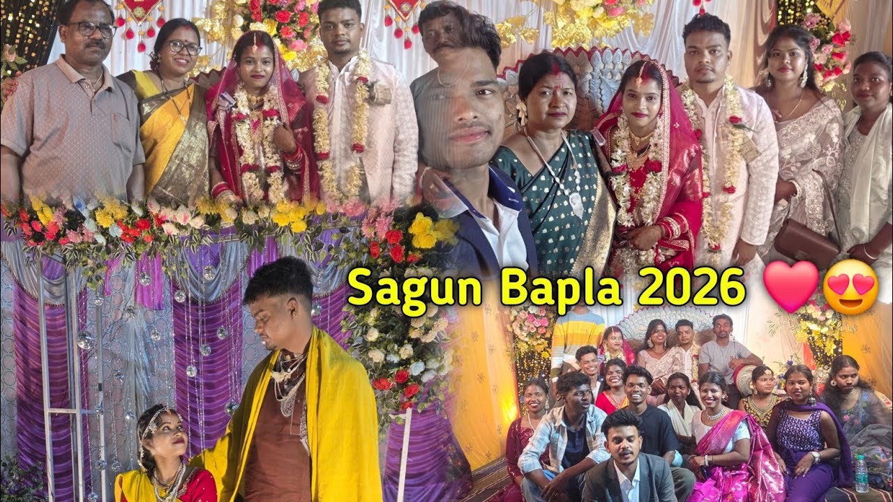  Sagun Bapla 2026 ❤️😍 || Santhali Bapla Video  || 09.03.2026