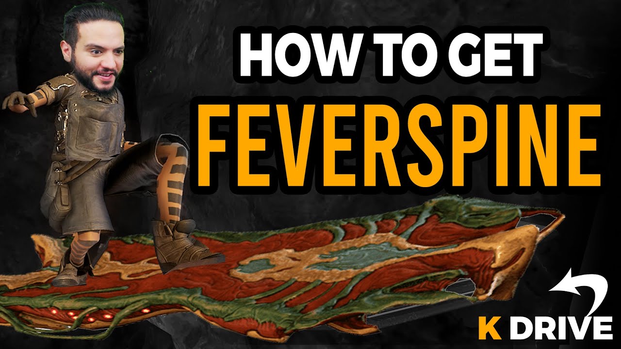 How to Get Feverspine K-Drive Fast | Dead Drop Race Guide | Warframe
