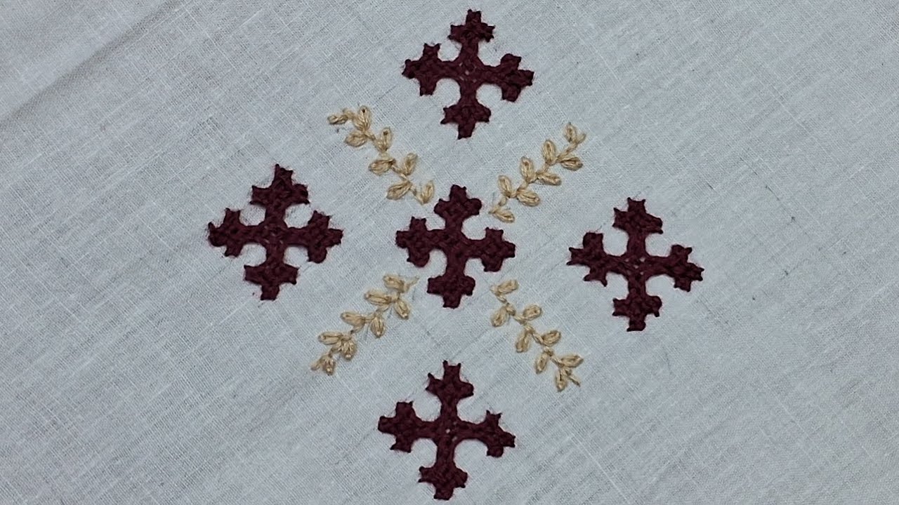 Kutch work step by step