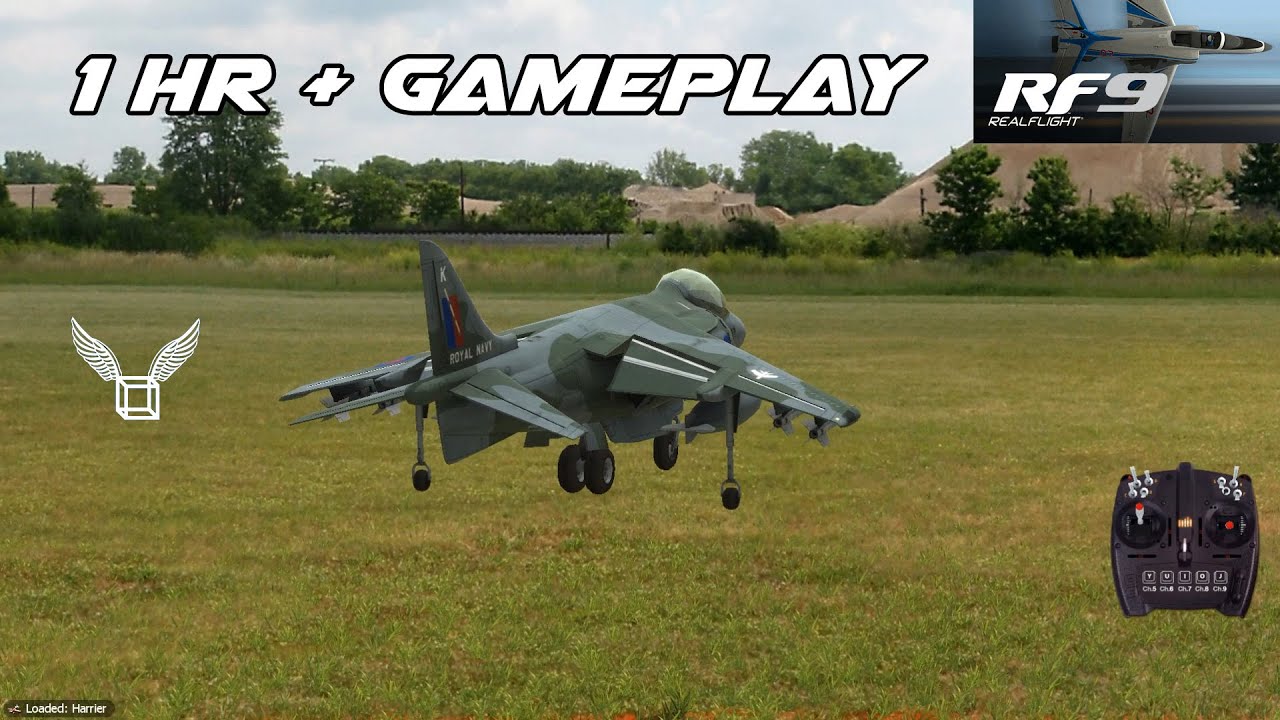 Amazing and realistic RC model flight simulator | Realflight 9 one-hour + flight session / gameplay