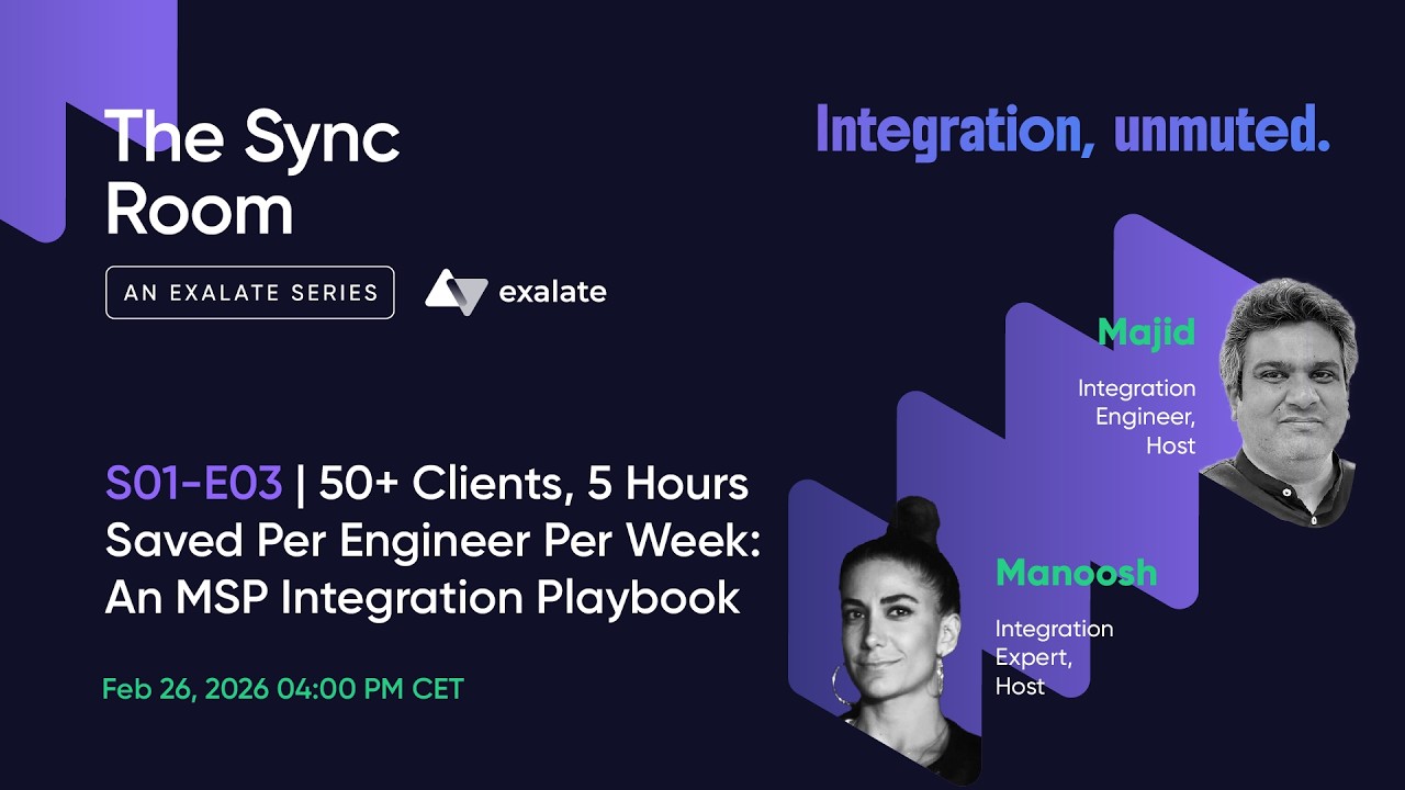 The Sync Room, Episode 3: 50+ Clients, 5 Hours Saved Per Engineer Per Week: An MSP Playbook