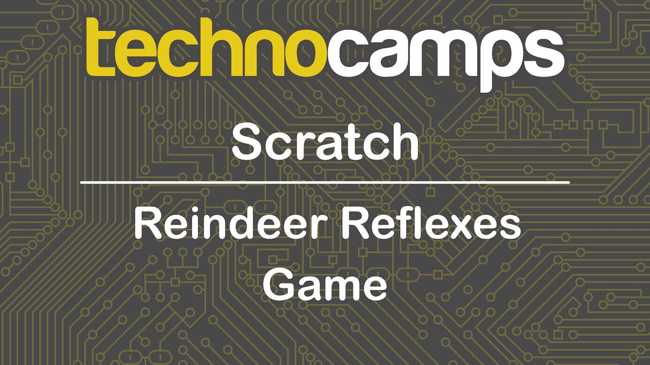 Scratch Reindeer Reflexes Game