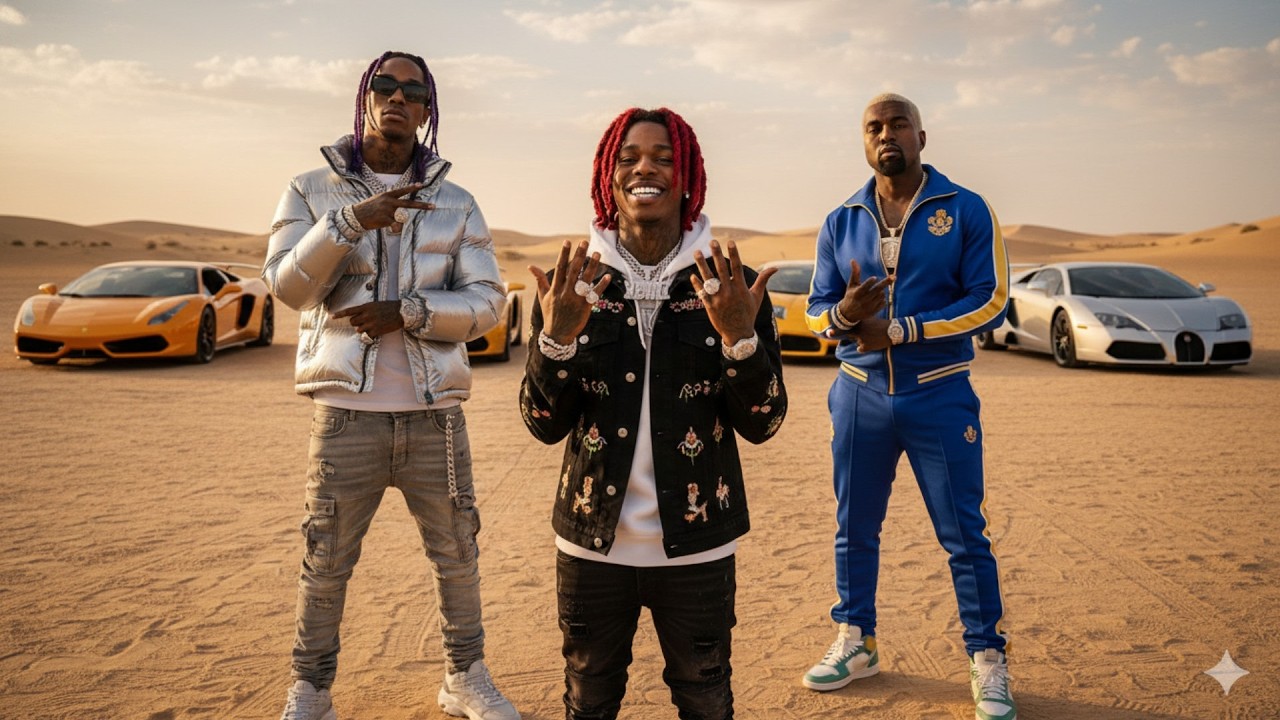 CHAMPAIN & VACAY | Travis Scott × Kanye West × Lil Baby Style