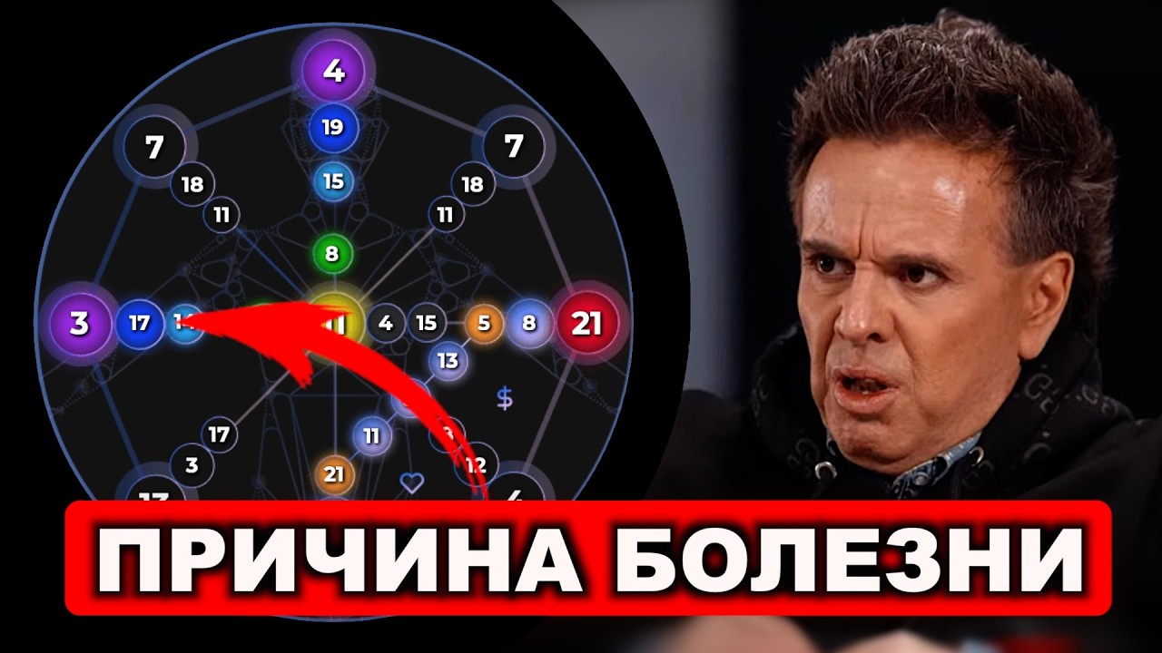Андрей Губин - вот, что его сломало. Причина болезни по Матрице Судьбы.