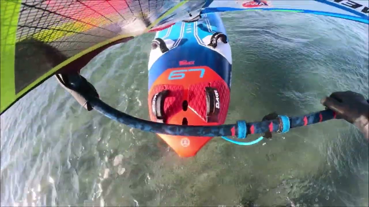 2025 12 19肱川嵐55セイル　ウインドサーフィン
