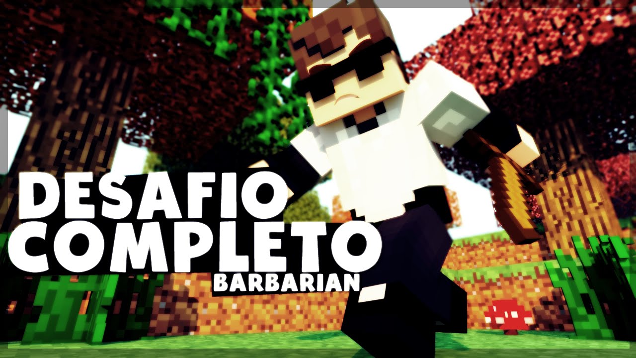 HARDCOREGAMES | BARBARIAN GAMEPLAY | DESAFIO COMPLETO!