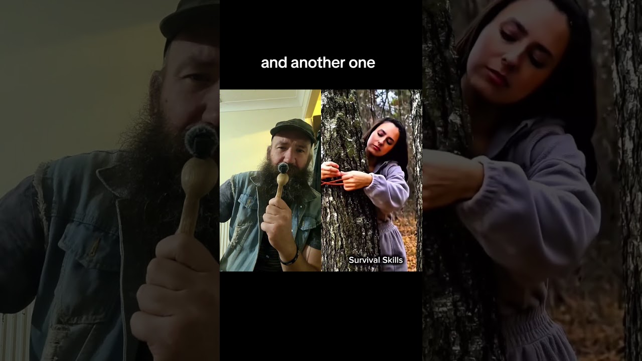 bushcraft survival hack reaction #ideas #duet #bushcraft #survival #reels #skills #review #reaction