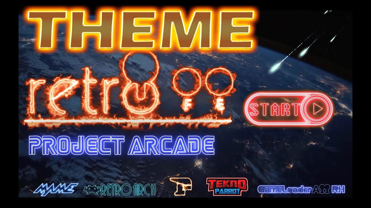 Retro FE - Project Arcade  | NEW Theme  WIP