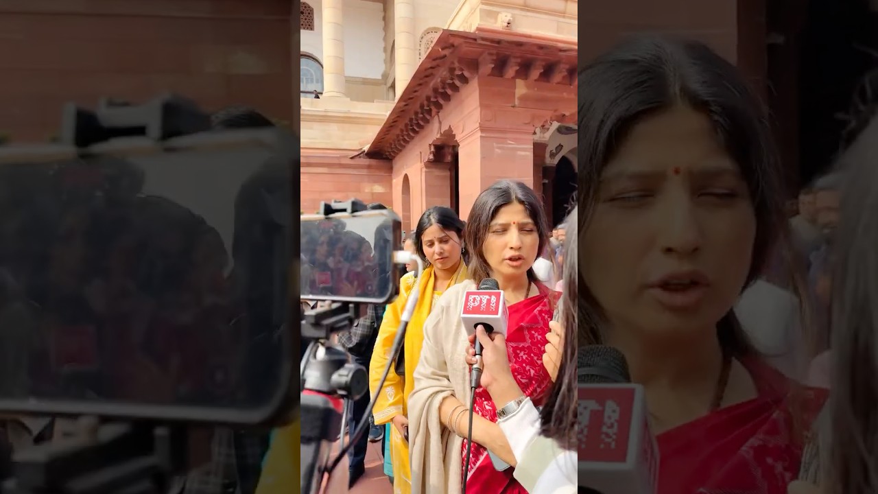 Smt Dimple Yadav Ji on Union Budget 2026 | Akhilesh Yadav |Samajwadi Party | Parliament House | UP