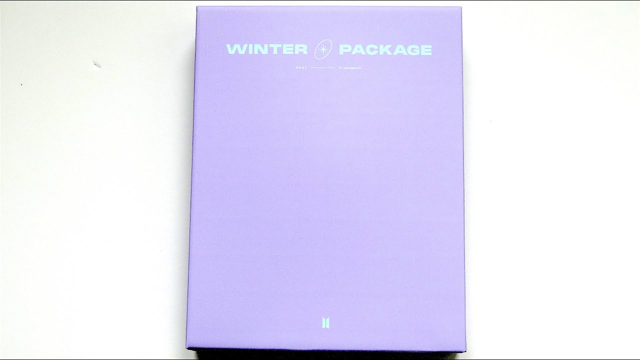 [ASMR] Unboxing BTS 방탄소년단 2021 Winter Package in Gangwon