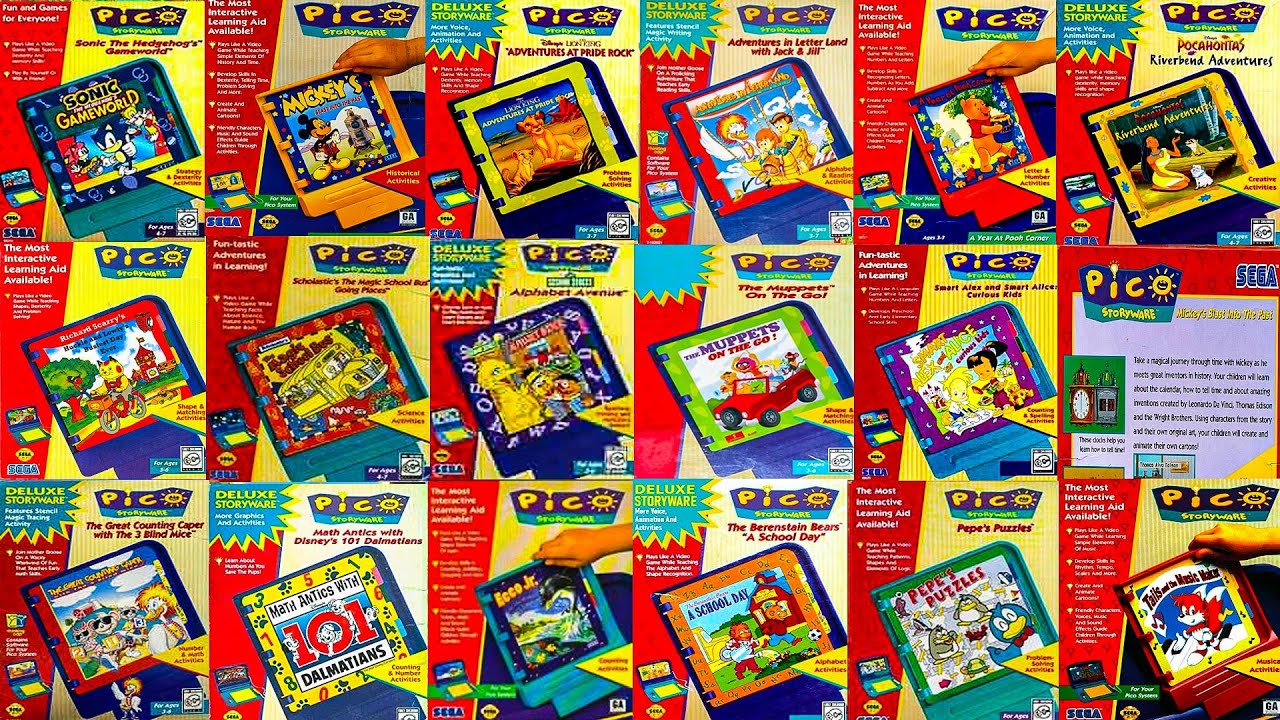 Top 18 Best SEGA PICO Games of all Time (Best Sega Pico Games)