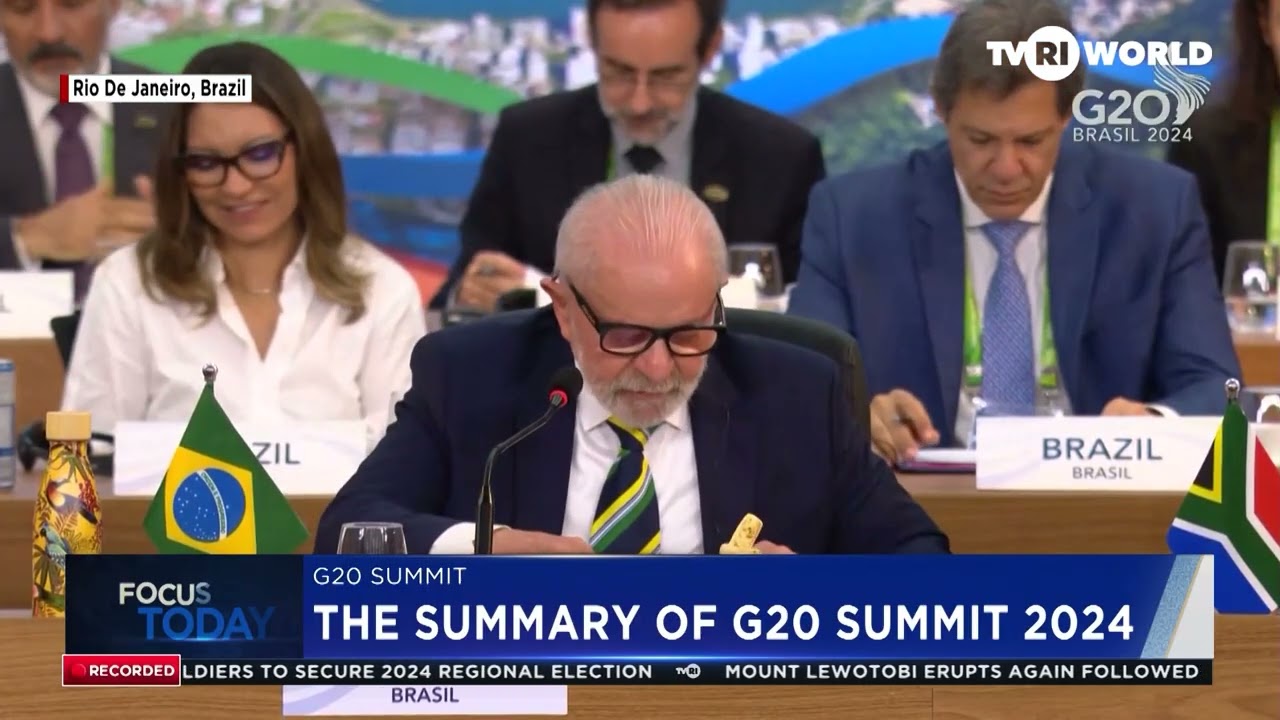 THE SUMMARY OF G20 SUMMIT 2024
