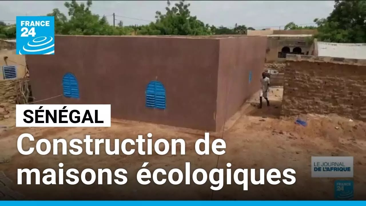 S&eacute;n&eacute;gal : projet de construction de maisons &eacute;cologiques &agrave; Agnam Lidoube &bull; FRANCE 24