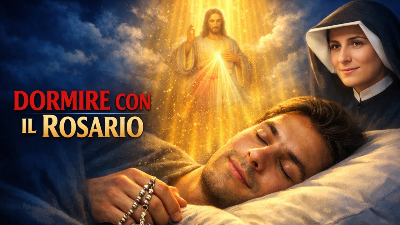 Cosa succede alla tua ANIMA se dormi con il ROSARIO in mano – Santa Faustina
