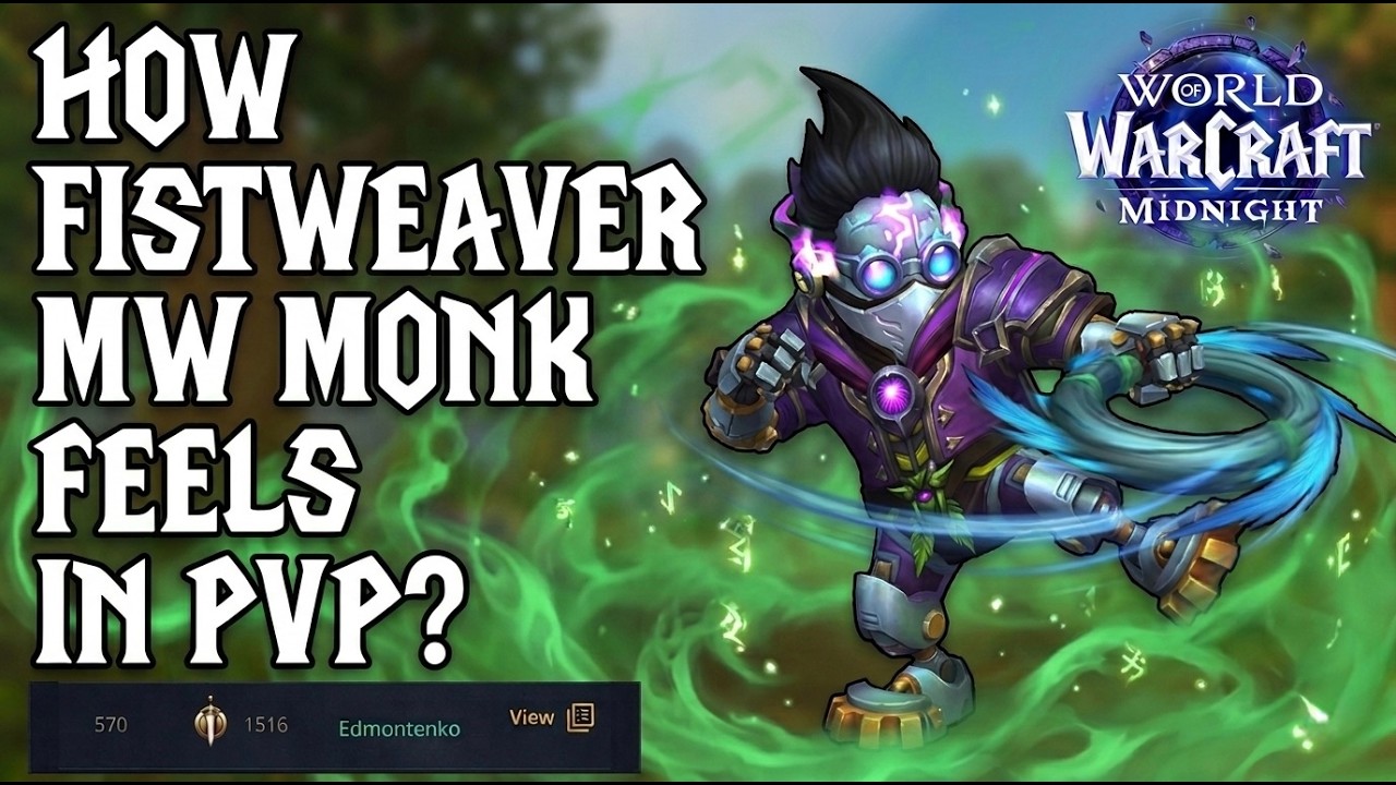 THE OFF-META GOD: MISTWEAVER MONK PVP TUNING UPDATE (Mistweaver Monk PvP BG/Solo Shuffle)