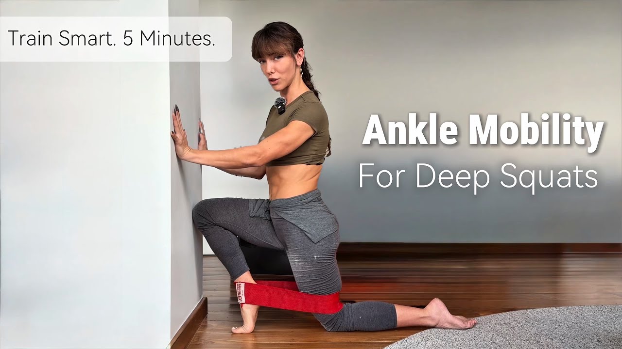 Ankle Mobility for Deep Squats 
