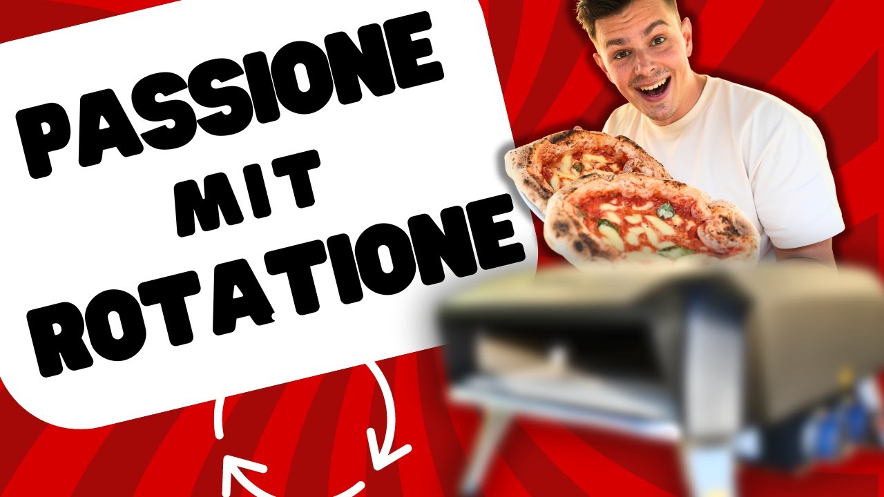 Pizzaofen mit rotierendem Pizzastein? Der Test!