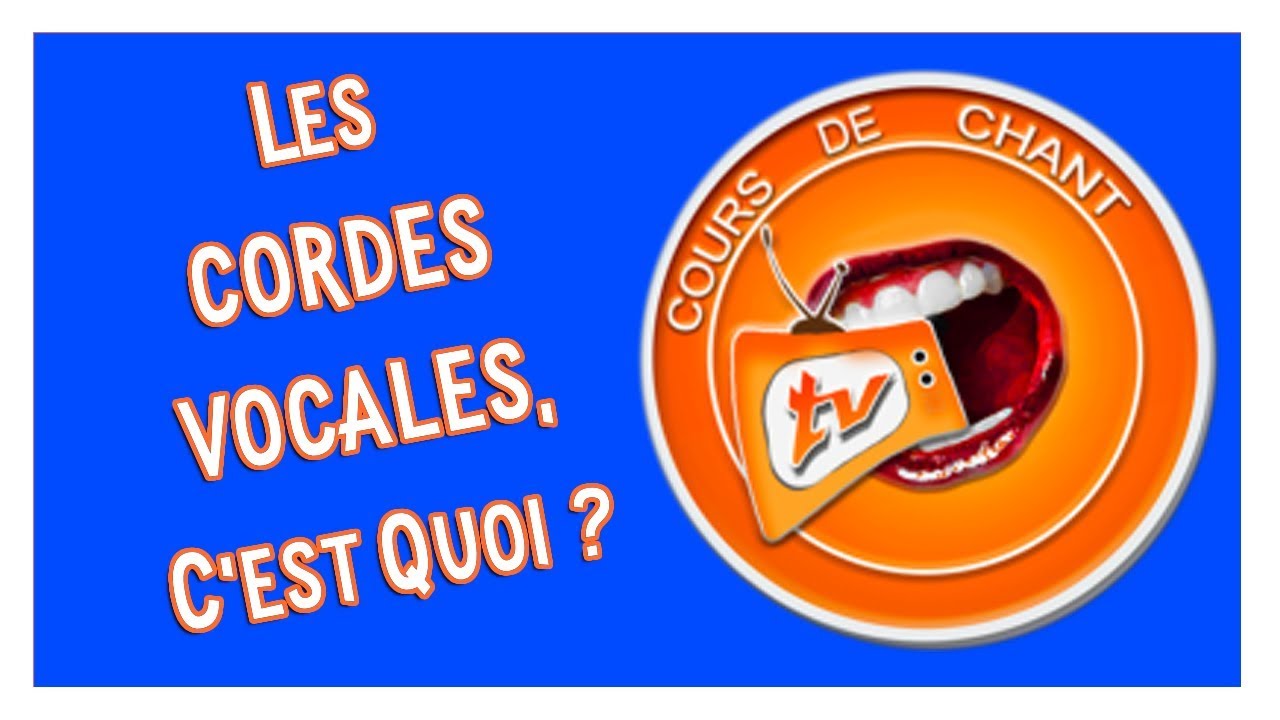 5.Les cordes vocales, c'est quoi ?