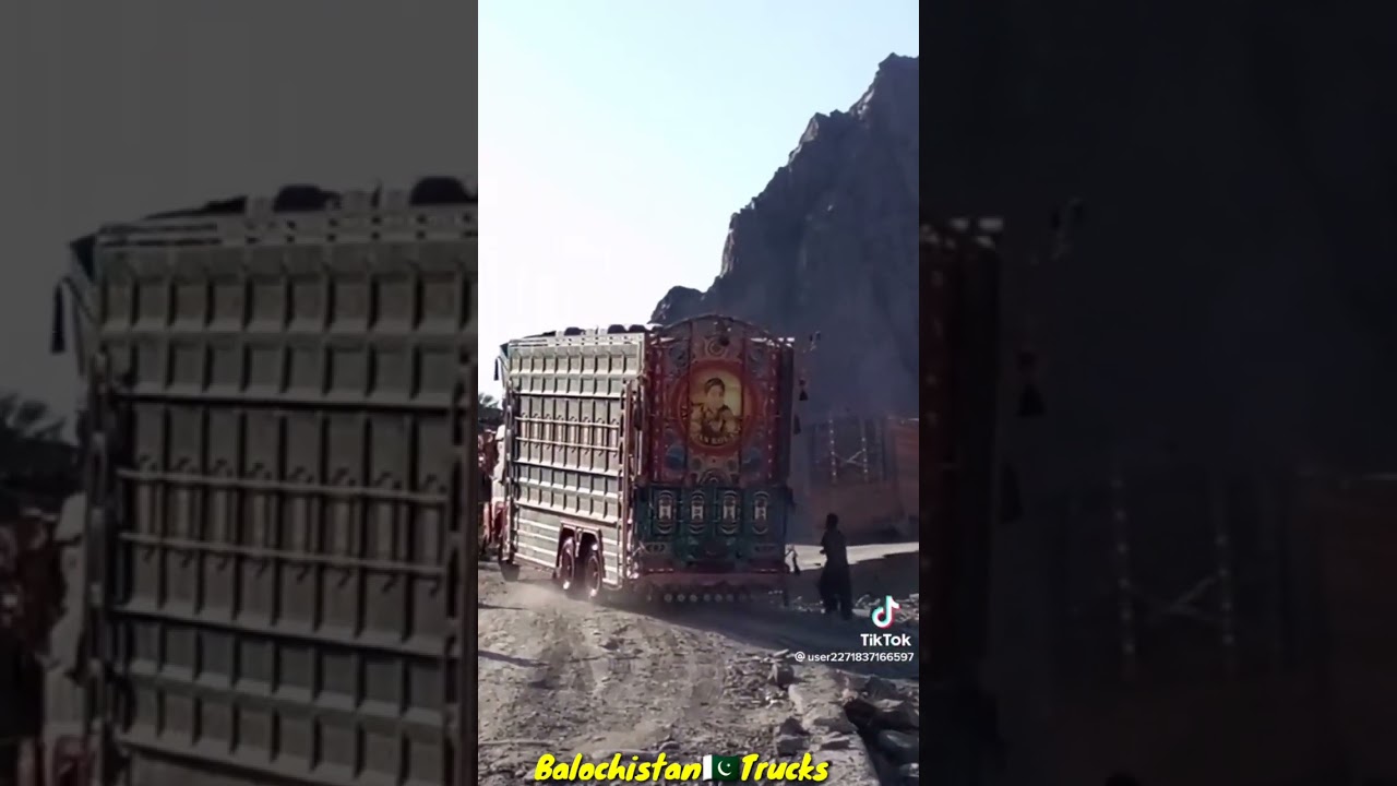 Beautiful Balochistan oil Tanker Offroad Dangerous Driving