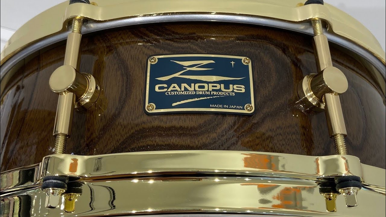 Canopus Zelkova Snare Drums-SD of the Week Episode10 season 1