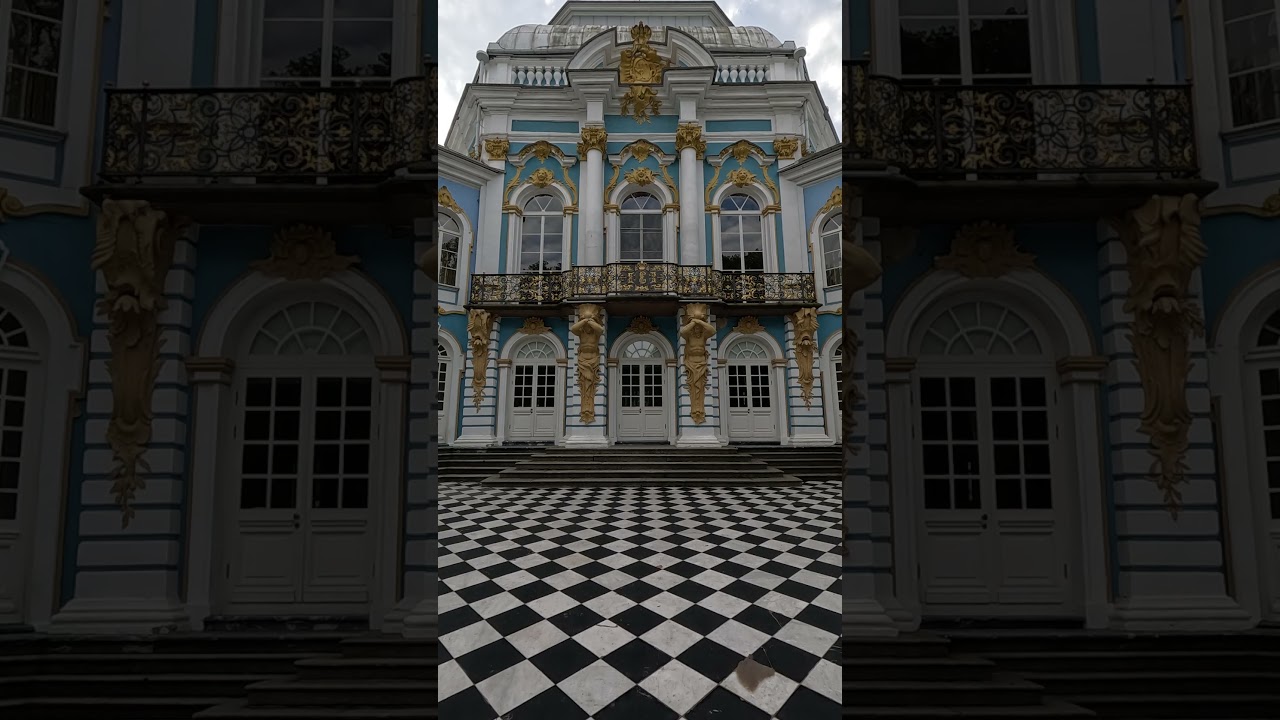 Hermitage in Catherine Park #travel #europe #explore #architecture #asmr #gopro #walkingtour #sculpt