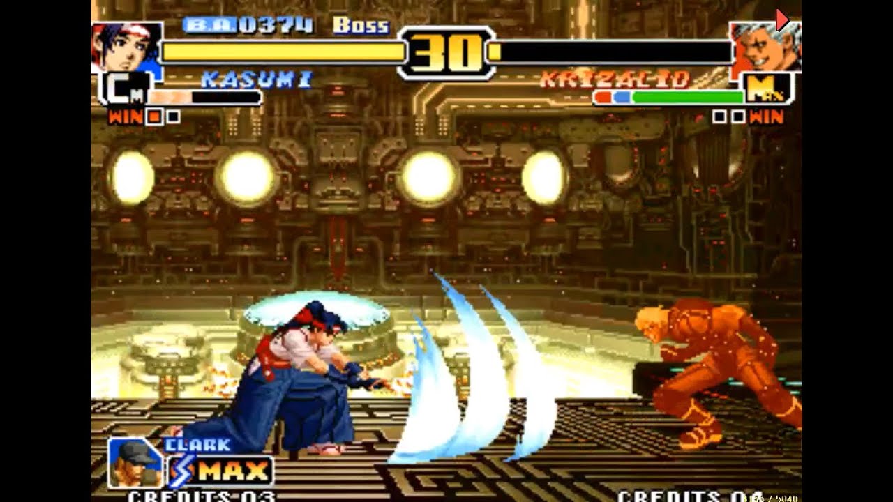 [TAS] Kof 99 - Kasumi vs Krizalid | Boss Fight | - Best of Arcade