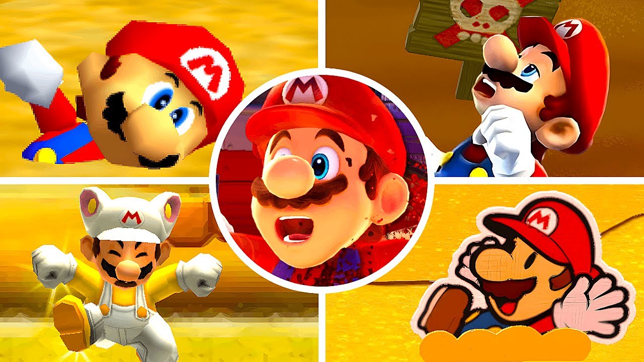 Evolution of Quicksand Deaths in Super Mario Series (1988-2025)