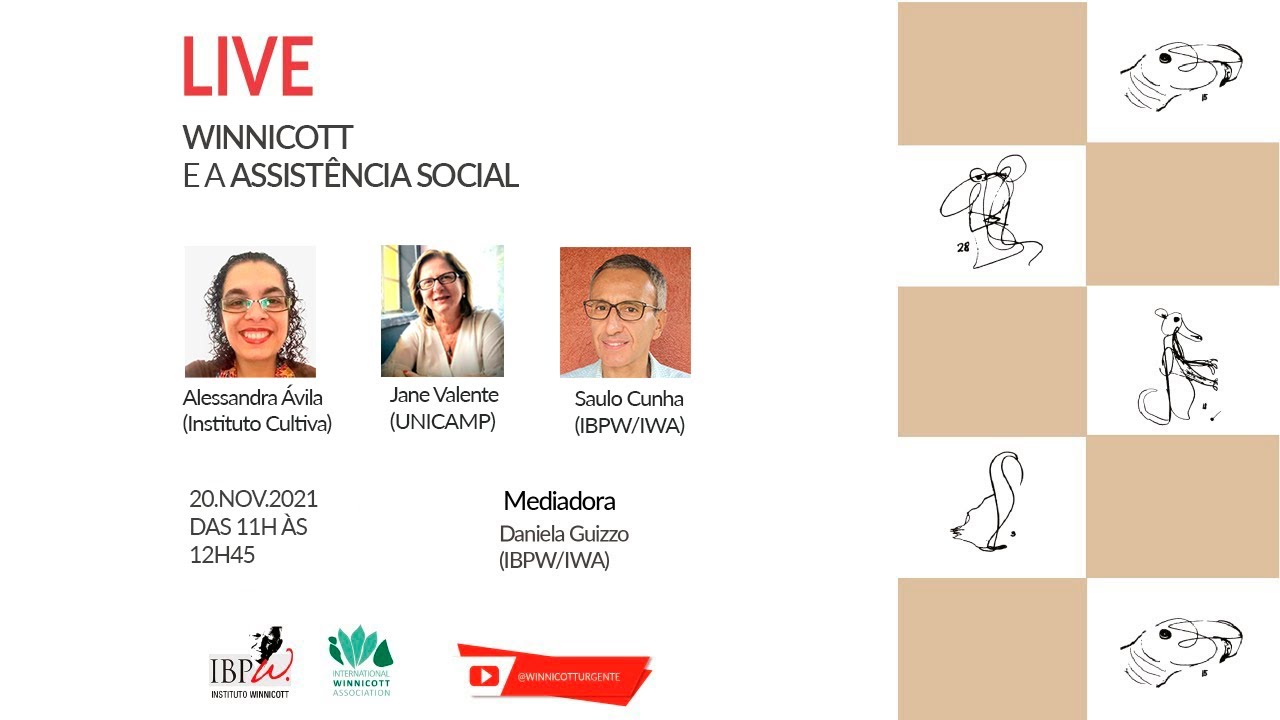 LIVE | WINNICOTT E A ASSISTÊNCIA SOCIAL