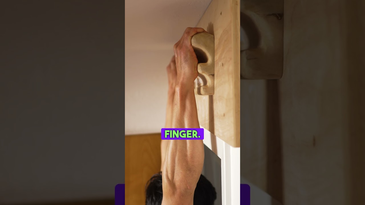 Increase your finger strength on a jug 