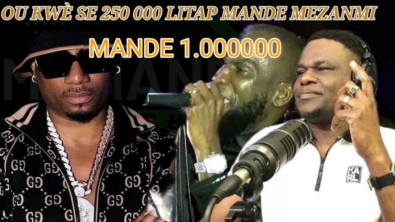 WID kraze kès la 1.00000 DOLA  MANDE SHABBA#EKIP GEN MENM MOUN FOU SEZI#KOB SA LOU