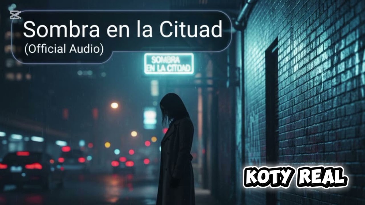 Sombras en la Ciudad - Techno Synth-Pop 80s (Video y Audio Official) - Koty Real 