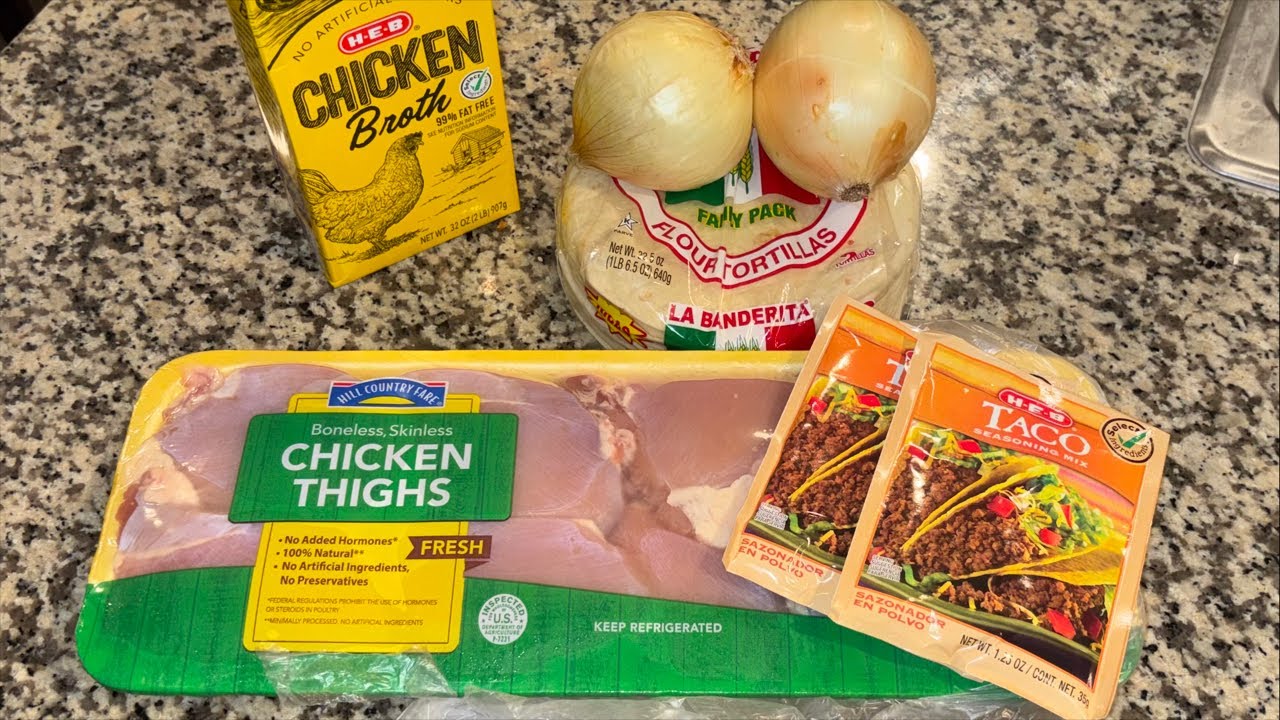 FROM SCRATCH!! CHICKEN AND ONION TACOS!!! LET’S COOK!! 3-5-26