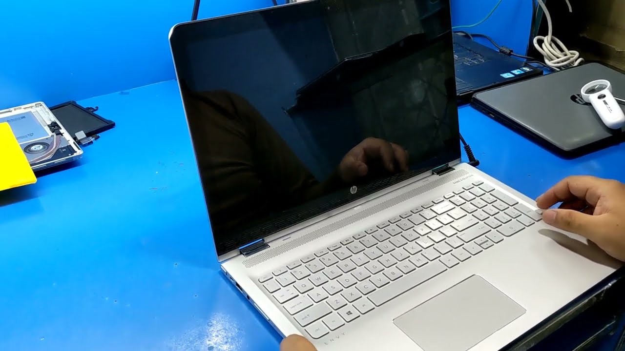 HP Envy X360 M6 Power On But No Display