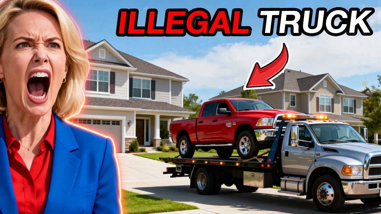 HOA Karen Towed My Pickup From My Driveway&hellip; Unaware I&rsquo;m No HOA Member!