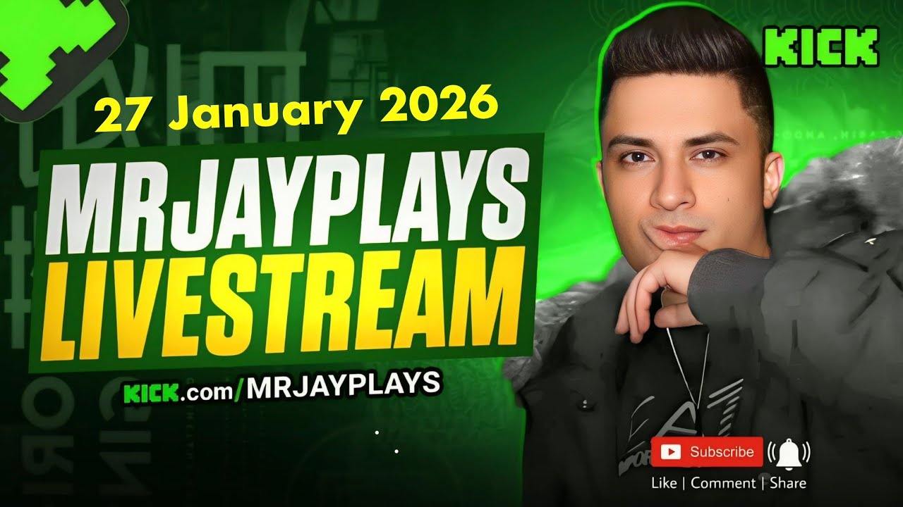 🔴 LIVE | MrJayPlays Kick Livestream (27 January 2026)🔥