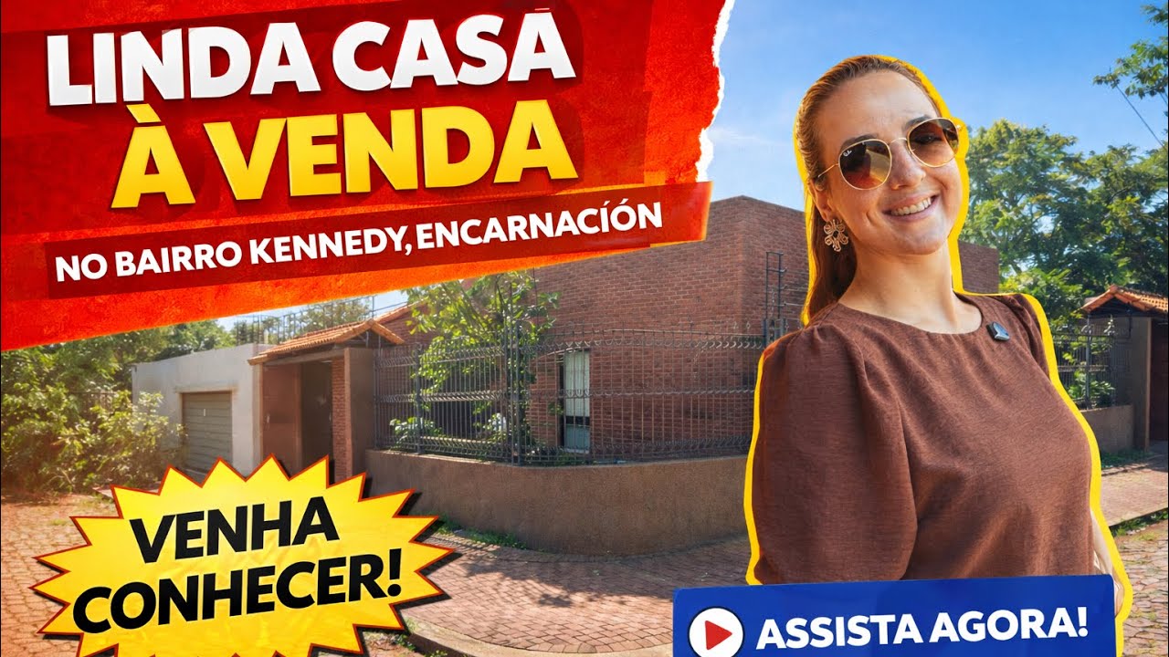Casa no bairro Keneddy o queridinho de Encarnación!