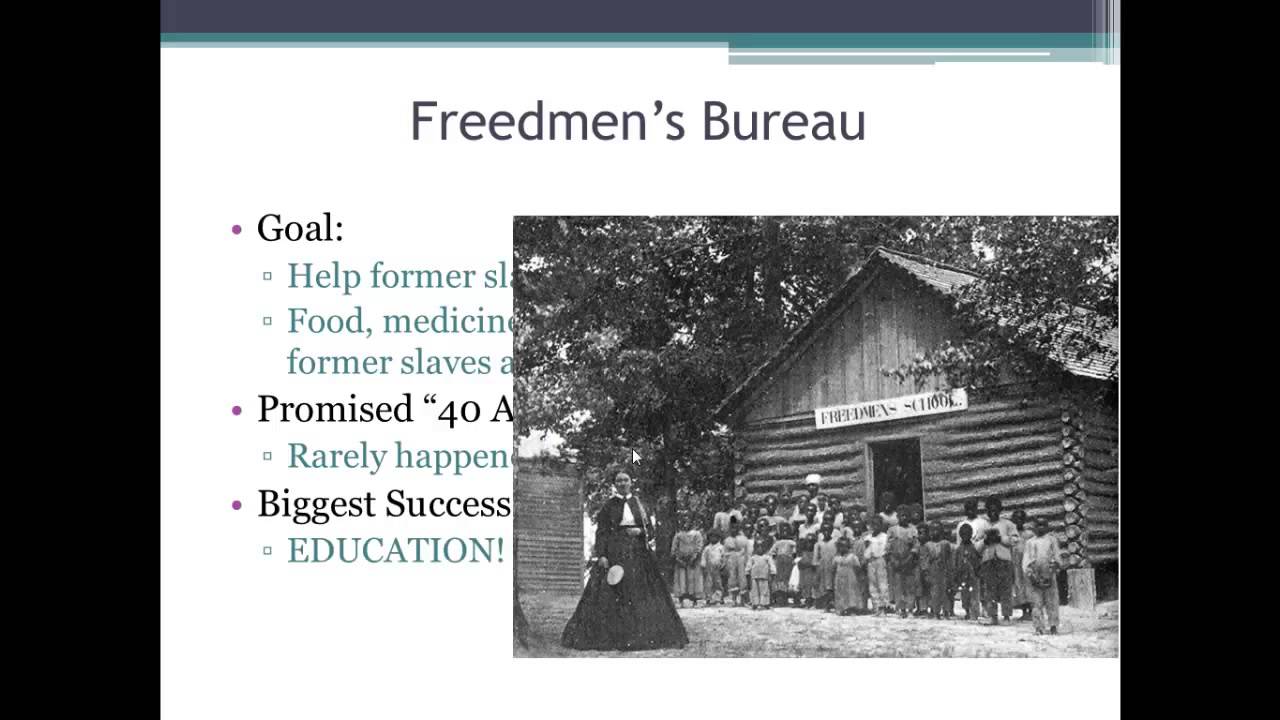 APUSH Review: Reconstruction
