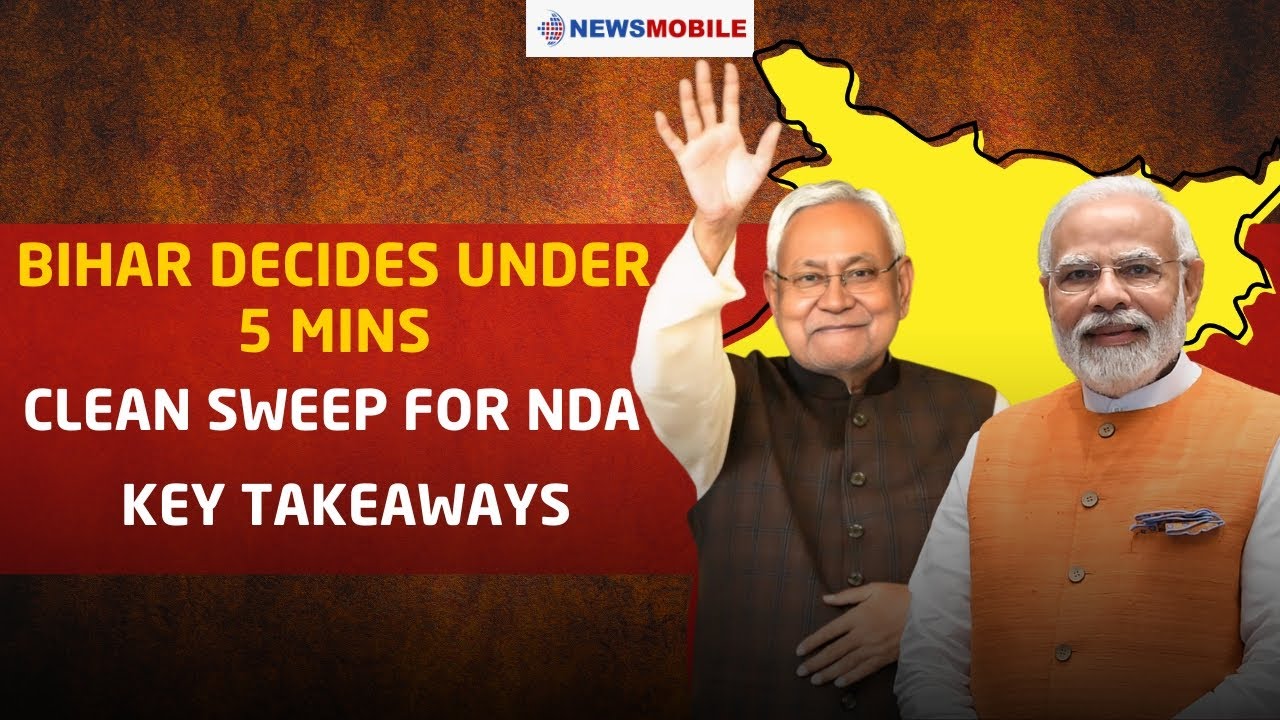 Bihar Decides Under 5 Mins: Clean Sweep For NDA | Key Takeaways