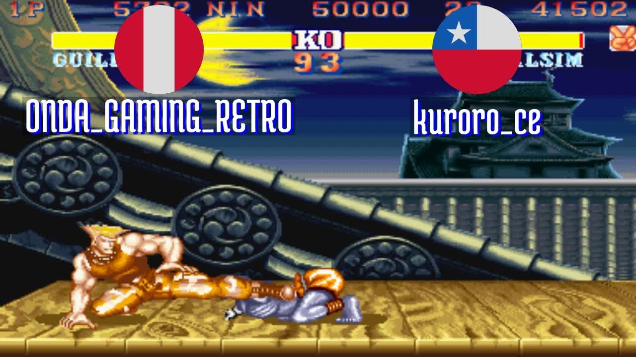 FT5 @sf2ce: ONDA_GAMING_RETRO (PE) vs kuroro_ce (CL) [Street Fighter II CE Fightcade] Jun 23