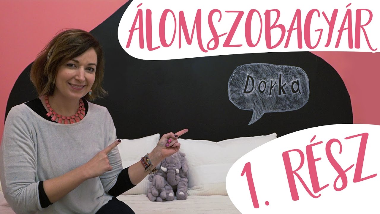 ÚJRA itt az Álomszobagyár!!! Dorka szobaátalakítása | INSPIRÁCIÓK Csorba Anitától
