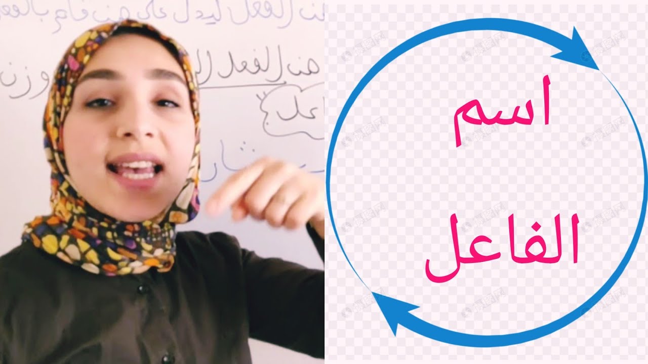 اسم الفاعل - رسالة للمشتركين في أول الفيديو