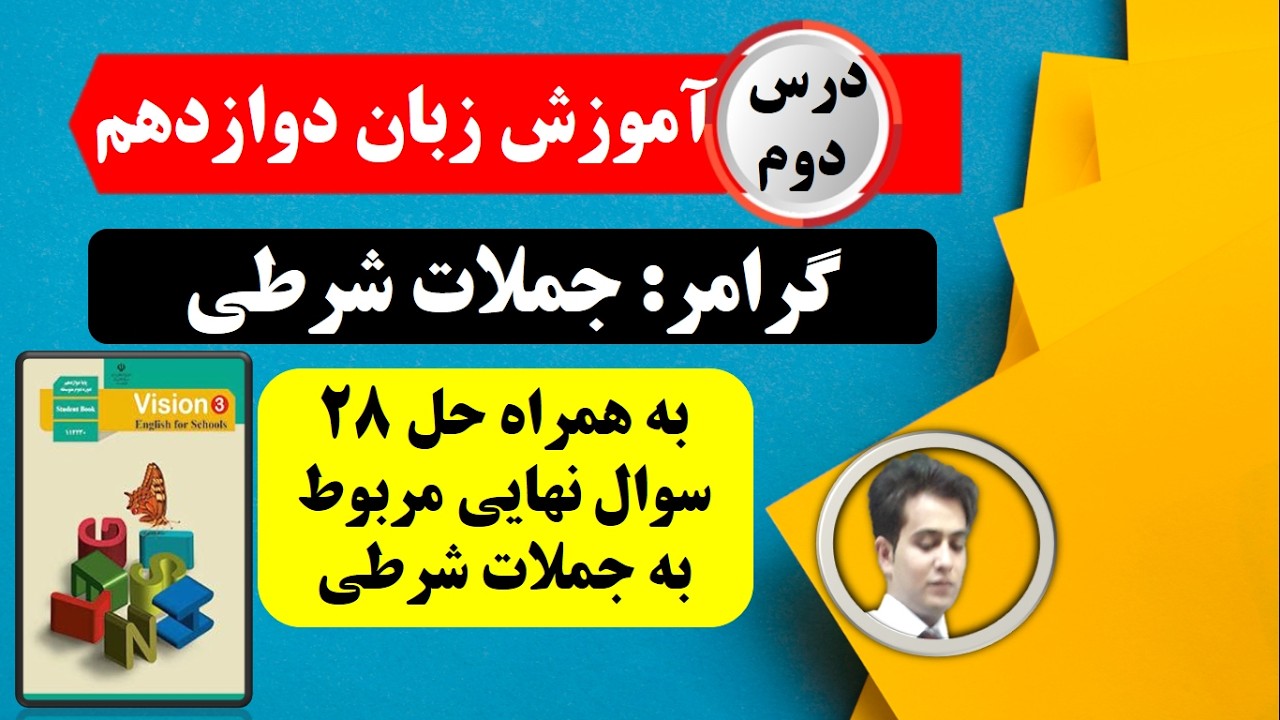 گرامر درس دوم زبان دوازدهم، جملات شرطی نوع دوم