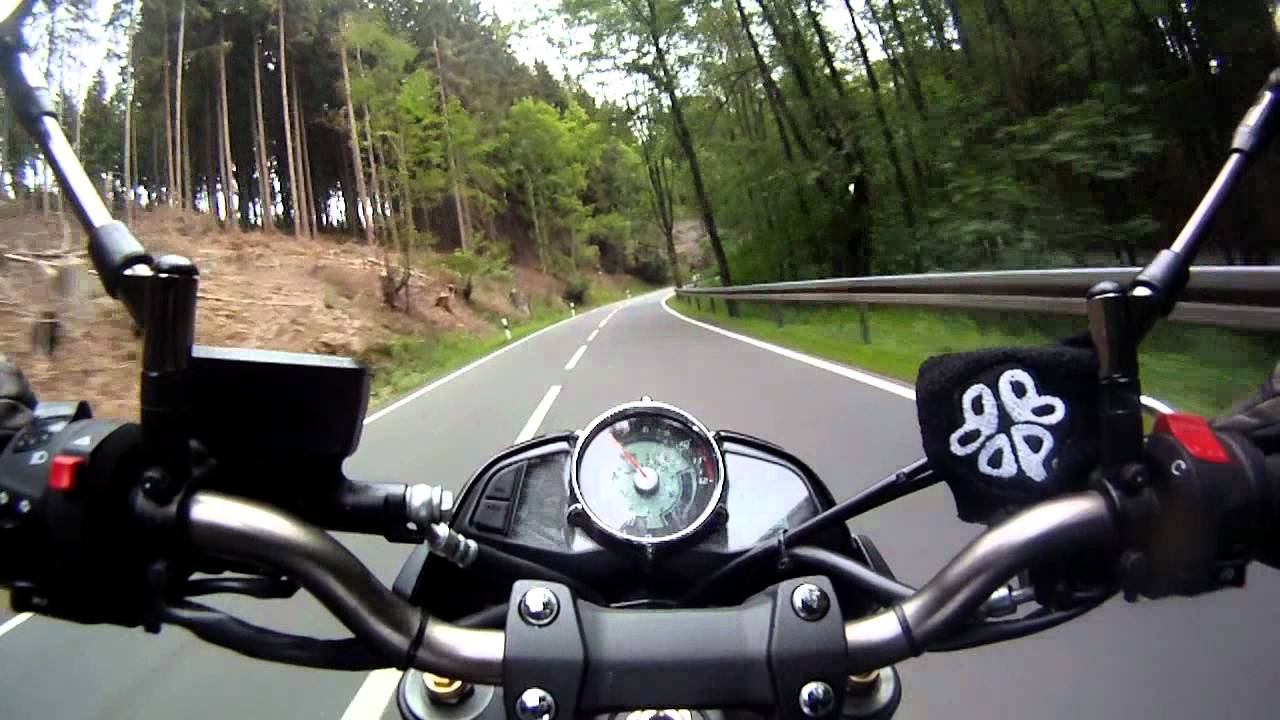 Suzuki B-King @ Netzkater (Harz) - GoPro HD