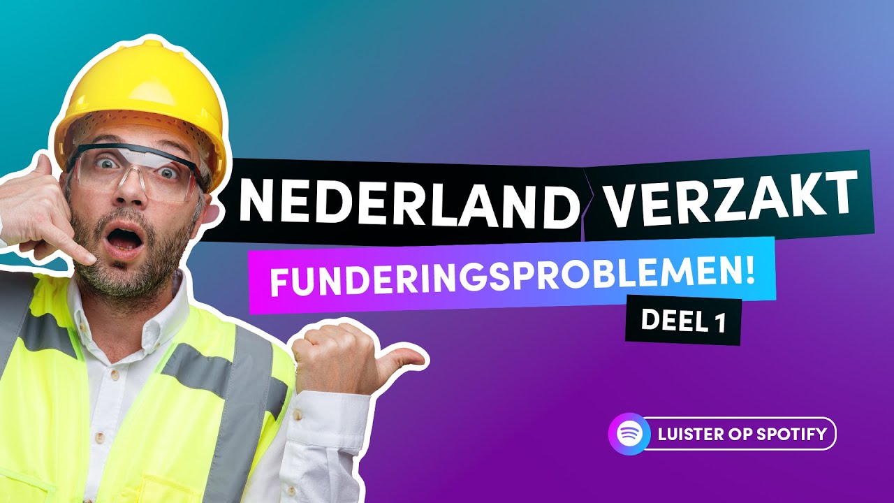 Nederland zakt langzaam weg - deel 1: Funderingsproblemen herkennen en herstel tot wel 100.000, -