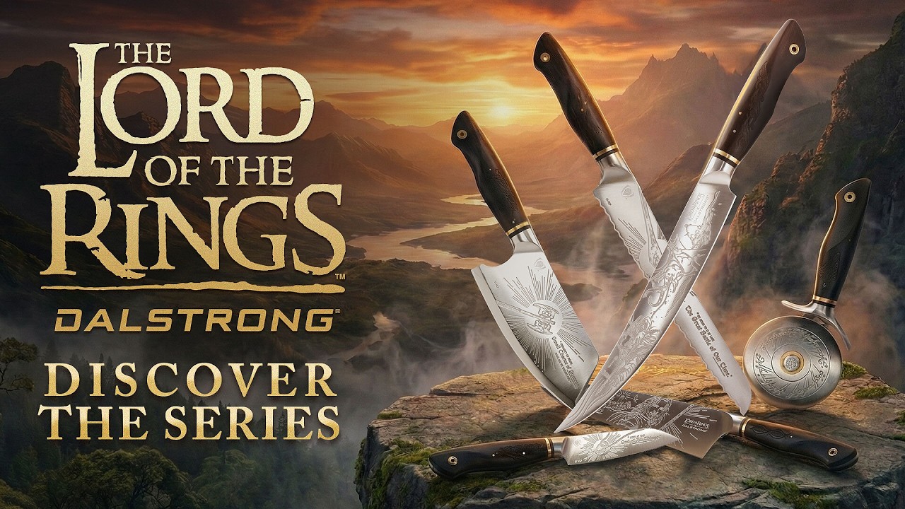DISCOVER The MOST LEGENDARY KITCHEN KNIVES EVER Made | THE LORD OF THE RINGS™ Collection