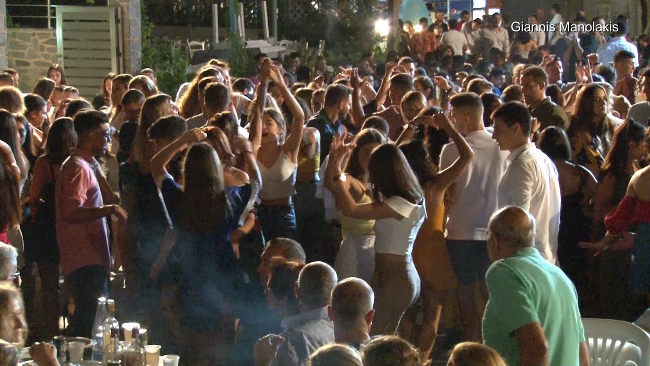 3)Πανηγύρι στο Εμπορειός Χίου,Σωτήρα Χριστού 6 Αυγούστου 2019 Greek traditional dances Chios ,Greece