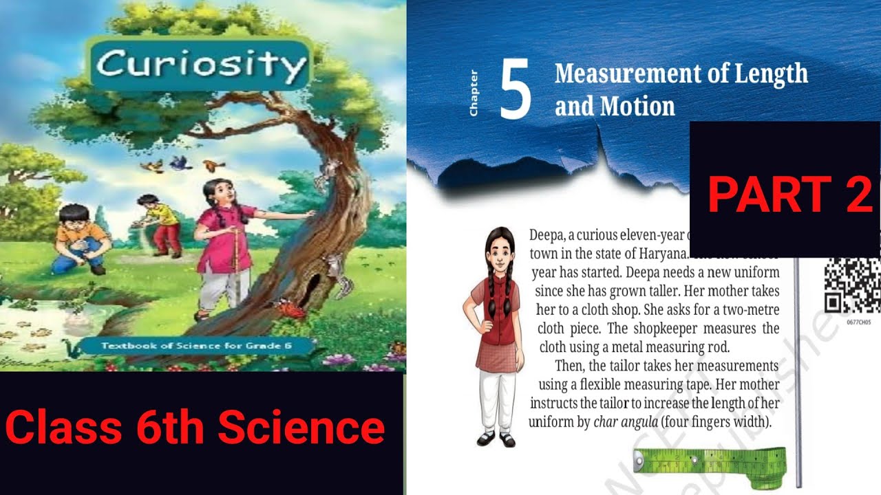 Chapter 5 Measurement of Length and Motion | Class 6th Science Curiosity New Ncert Book 📚