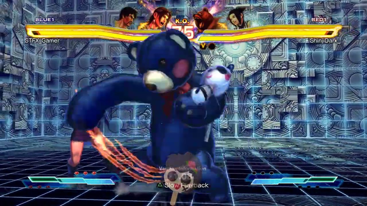 Street Fighter X Tekken Shinjidark vs STFX_Gamer.